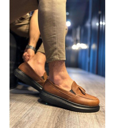 Knack Günlük Spor Klasik Ayakkabı 818 Taba (Siyah Taban) Knack Günlük Spor Klasik Ayakkabı 818 Taba (Siyah Taban)