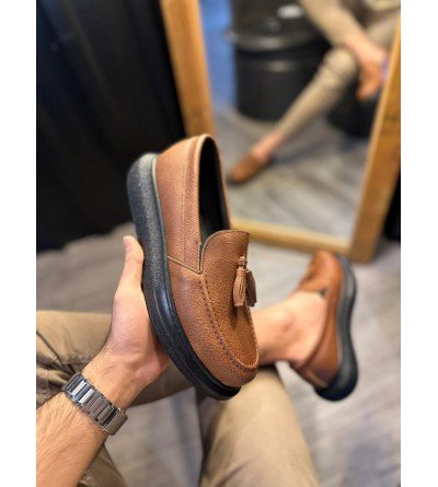 Knack Günlük Spor Klasik Ayakkabı 818 Taba (Siyah Taban) Knack Günlük Spor Klasik Ayakkabı 818 Taba (Siyah Taban)