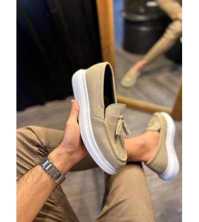 Knack Günlük Spor Klasik Ayakkabı 818 Vizon Süet Knack Günlük Spor Klasik Ayakkabı 818 Vizon Süet