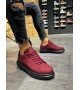Knack Yüksek Taban Günlük Ayakkabı 045 Bordo (Siyah Taban) Knack Yüksek Taban Günlük Ayakkabı 045 Bordo (Siyah Taban)