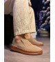 Knack Bağcıksız Mevsimlik Süet Ayakkabı 019 Camel (Süet)