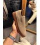 Knack Bağcıksız Mevsimlik Süet Ayakkabı 019 Camel (Süet)