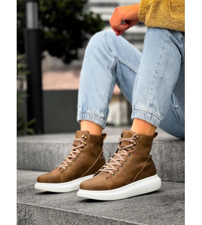 Knack Yüksek Taban Ayakkabı B-080 Vizon Knack Yüksek Taban Ayakkabı B-080 Vizon