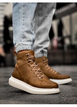 Knack Yüksek Taban Ayakkabı B-080 Vizon