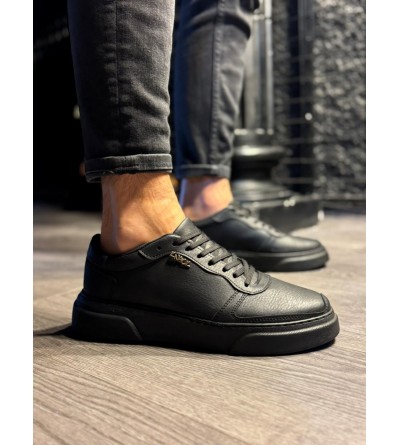 Knack Günlük Ayakkabı 222 Siyah (Siyah Taban)