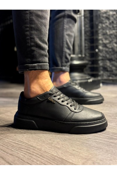 Knack Günlük Ayakkabı 222 Siyah (Siyah Taban)