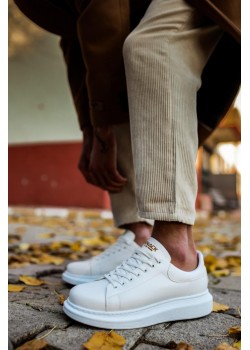 Knack Yüksek Taban Günlük Ayakkabı 044 Beyaz