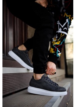 Knack Yüksek Taban Günlük Ayakkabı 044 Gri