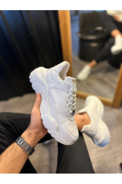 Knack Yüksek Taban Günlük Ayakkabı N75 Beyaz