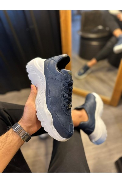 Knack Yüksek Taban Günlük Ayakkabı N75 Lacivert