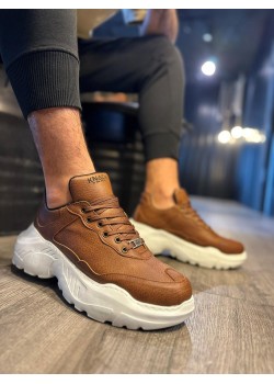 Knack Yüksek Taban Günlük Ayakkabı N75 Taba