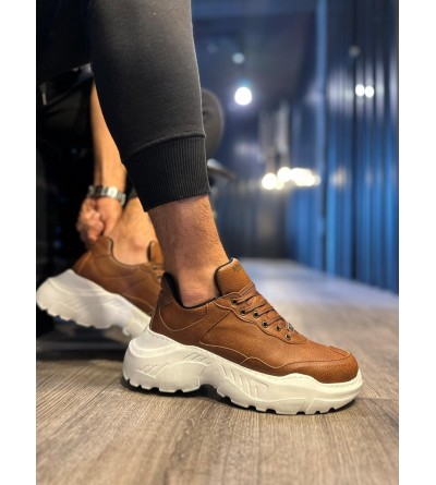 Knack Yüksek Taban Günlük Ayakkabı N75 Taba Knack Yüksek Taban Günlük Ayakkabı N75 Taba