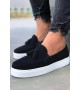 Knack Günlük Spor Klasik Ayakkabı 717 Siyah Süet (Beyaz Taban) Knack Günlük Spor Klasik Ayakkabı 717 Siyah Süet (Beyaz Taban)