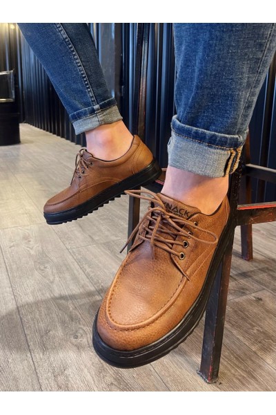 Knack Günlük Ayakkabı T12 Taba (Siyah Taban)