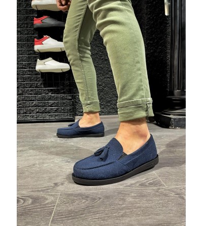 Knack Loafer Erkek Ayakkabı 007 Mavi