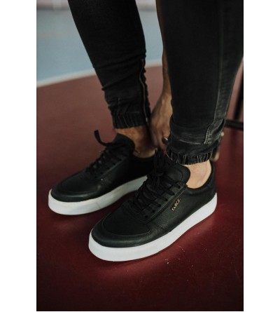 Knack Günlük Ayakkabı 666 Siyah (Beyaz Taban) Knack Günlük Ayakkabı 666 Siyah (Beyaz Taban)