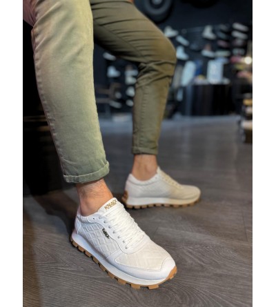 Knack Günlük Ayakkabı 002 Kapitone Beyaz