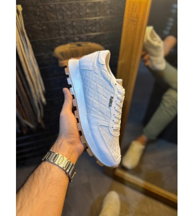 Knack Günlük Ayakkabı 002 Kapitone Beyaz