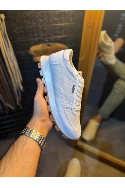 Knack Günlük Ayakkabı 002 Kapitone Beyaz