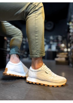 Knack Günlük Ayakkabı 002 Kapitone Beyaz