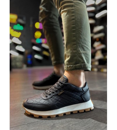 Knack Günlük Ayakkabı 002 Kapitone Siyah Knack Günlük Ayakkabı 002 Kapitone Siyah