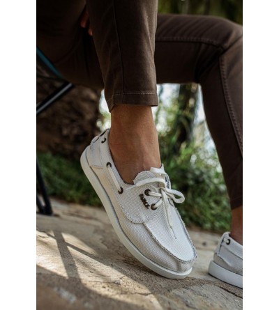 Knack Mevsimlik Keten Ayakkabı 008 Beyaz Knack Mevsimlik Keten Ayakkabı 008 Beyaz