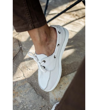 Knack Mevsimlik Keten Ayakkabı 008 Beyaz Knack Mevsimlik Keten Ayakkabı 008 Beyaz