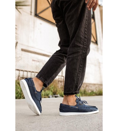 Knack Mevsimlik Keten Ayakkabı 008 Mavi Knack Mevsimlik Keten Ayakkabı 008 Mavi