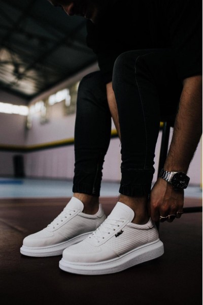 Knack Yüksek Taban Günlük Ayakkabı 042 Beyaz