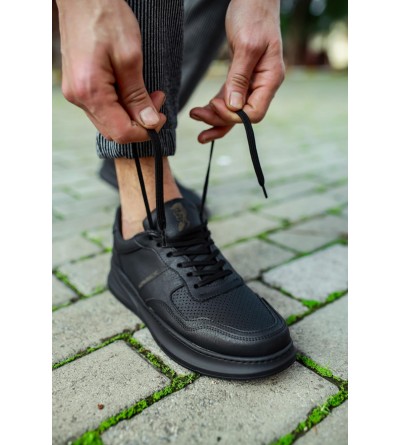 Knack Günlük Ayakkabı 707 Siyah (Siyah Taban) Knack Günlük Ayakkabı 707 Siyah (Siyah Taban)