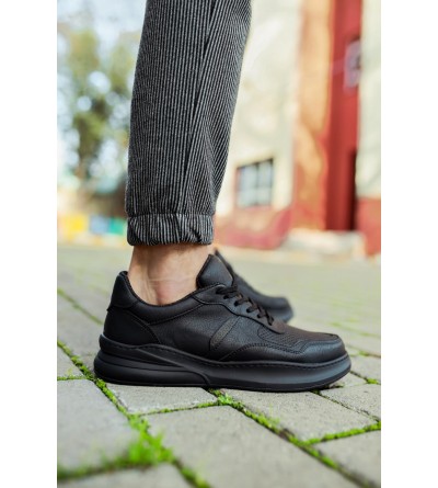 Knack Günlük Ayakkabı 707 Siyah (Siyah Taban) Knack Günlük Ayakkabı 707 Siyah (Siyah Taban)