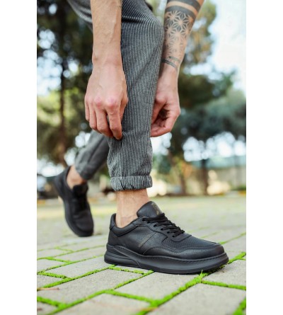 Knack Günlük Ayakkabı 707 Siyah (Siyah Taban) Knack Günlük Ayakkabı 707 Siyah (Siyah Taban)