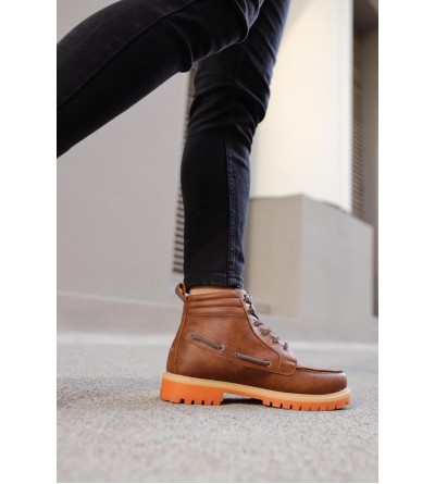 Knack Yüksek Taban Ayakkabı B-020 Taba Knack Yüksek Taban Ayakkabı B-020 Taba