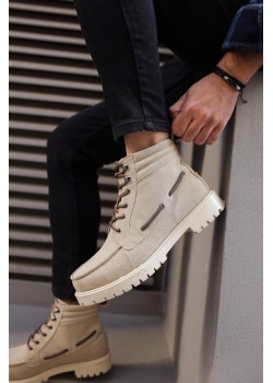 Knack Yüksek Taban Ayakkabı B-020 Taş