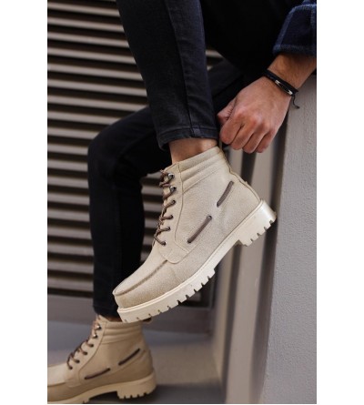 Knack Yüksek Taban Ayakkabı B-020 Taş Knack Yüksek Taban Ayakkabı B-020 Taş