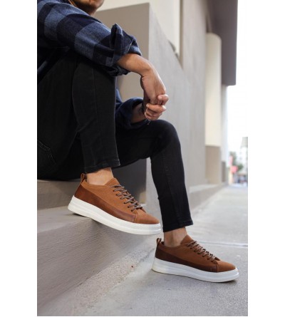 Knack Sneakers Ayakkabı 010 Taba Süet Knack Sneakers Ayakkabı 010 Taba Süet