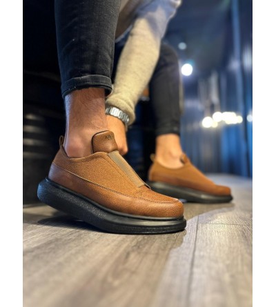 Knack Sneakers Ayakkabı 911 Taba (Siyah Taban) Knack Sneakers Ayakkabı 911 Taba (Siyah Taban)