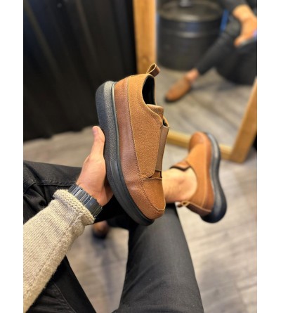 Knack Sneakers Ayakkabı 911 Taba (Siyah Taban) Knack Sneakers Ayakkabı 911 Taba (Siyah Taban)