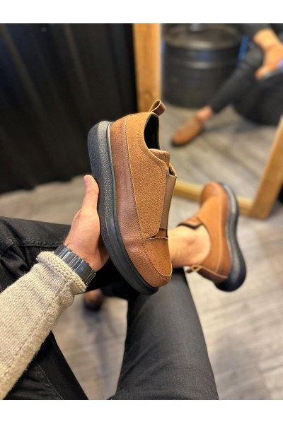 Knack Sneakers Ayakkabı 911 Taba (Siyah Taban) Knack Sneakers Ayakkabı 911 Taba (Siyah Taban)