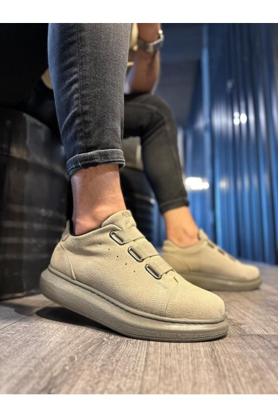 Knack Sneakers Ayakkabı 889 Vizon Süet