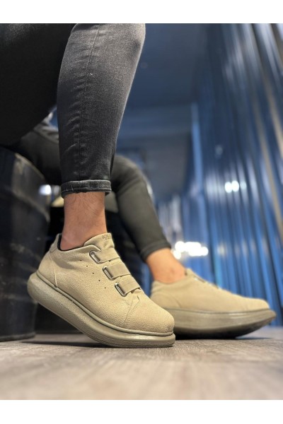 Knack Sneakers Ayakkabı 889 Vizon Süet