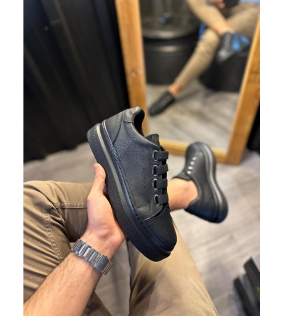 Knack Günlük Ayakkabı 521 Siyah (Siyah Taban) Knack Günlük Ayakkabı 521 Siyah (Siyah Taban)