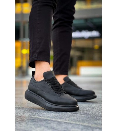 Knack Günlük Ayakkabı 814 Siyah (Siyah Taban)