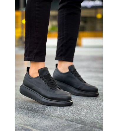 Knack Günlük Ayakkabı 814 Siyah (Siyah Taban)