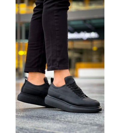 Knack Günlük Ayakkabı 814 Siyah (Siyah Taban)