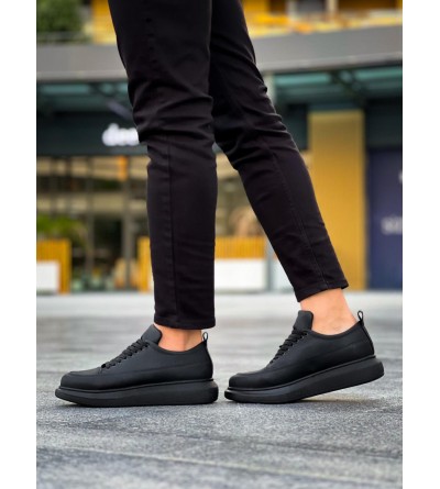 Knack Günlük Ayakkabı 814 Siyah (Siyah Taban)