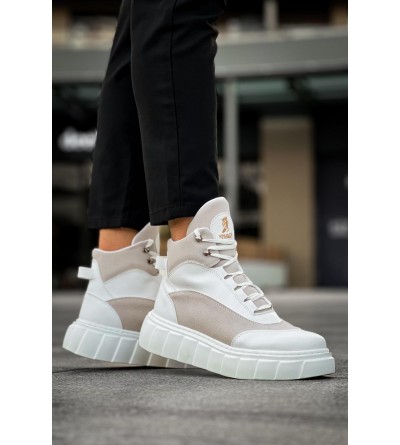 Knack Yüksek Taban Bot 104 Beyaz Knack Yüksek Taban Bot 104 Beyaz