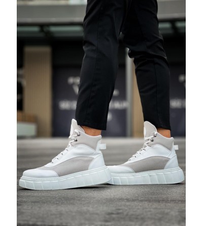 Knack Yüksek Taban Bot 104 Beyaz Knack Yüksek Taban Bot 104 Beyaz