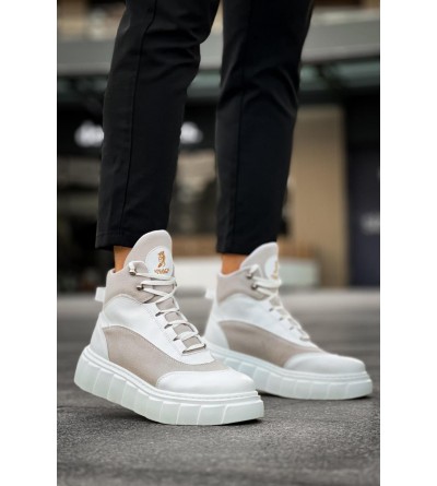 Knack Yüksek Taban Bot 104 Beyaz Knack Yüksek Taban Bot 104 Beyaz