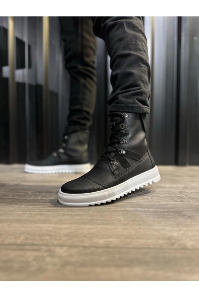 Knack Erkek Spor Bot B12 Siyah (Beyaz Taban) Knack Erkek Spor Bot B12 Siyah (Beyaz Taban)